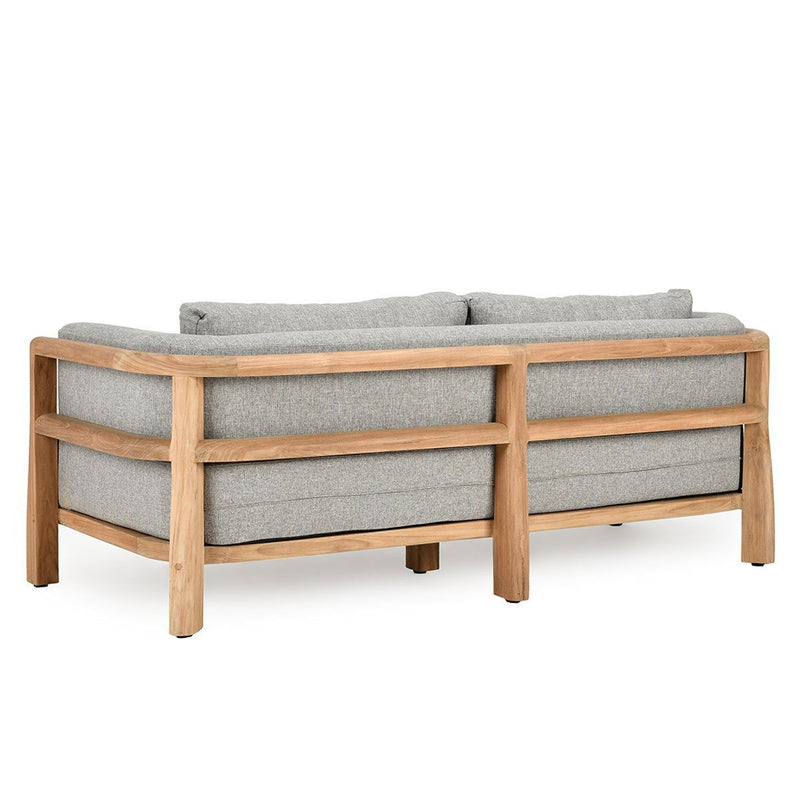 Aston - Outdoor Sofa - Natural / Gray - R&R Furniture Gallery (Fountain Valley, CA)