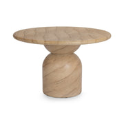 Portola - 47" Outdoor Round Dining Table - Beige - R&R Furniture Gallery (Fountain Valley, CA)