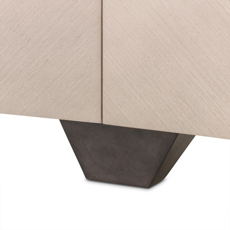 Fantosini - Media Cabinet - Silver Mist - R&R Furniture Gallery (Fountain Valley, CA)