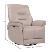 Carnegie - Power Swivel Glider Recliner - R&R Furniture Gallery (Fountain Valley, CA)