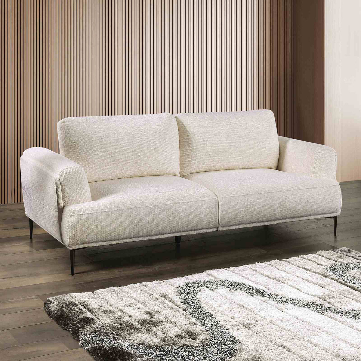Sofa, Linen White - FM63007WH-SF
