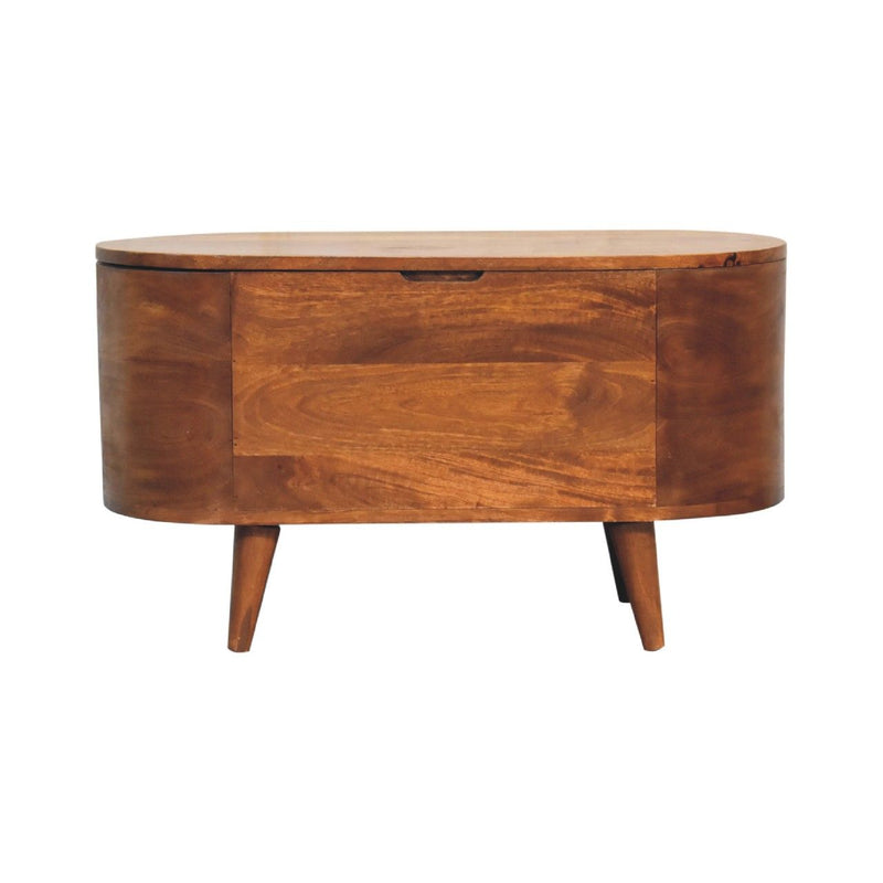 Rounded Lid Up Blanket Box - R&R Furniture Gallery (Fountain Valley, CA)
