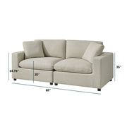 Cassandra - Modular 2 Piece Sofa - R&R Furniture Gallery (Fountain Valley, CA)