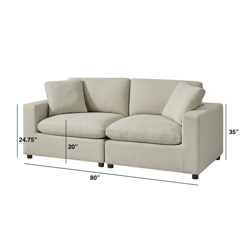 Cassandra - Modular 2 Piece Sofa - R&R Furniture Gallery (Fountain Valley, CA)