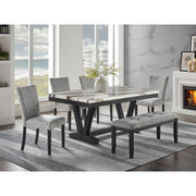Oceanic - Dining Bench - Gray - R&R Furniture Gallery (Fountain Valley, CA)