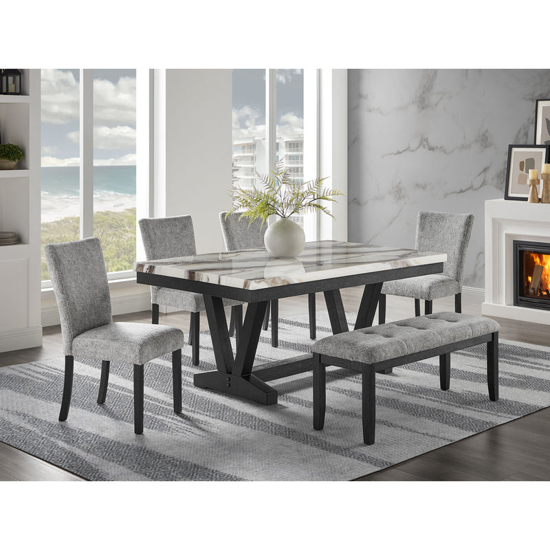 Oceanic - Dining Bench - Gray - R&R Furniture Gallery (Fountain Valley, CA)