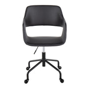 Lumi Source Margarite contemporary adjustable office desk chair with cushioned seat and backrest in a modern design.