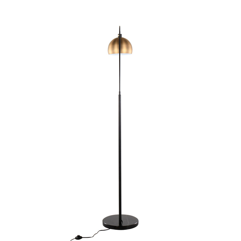 Contemporary Lumi Source March floor lamp with sleek design and adjustable arm standing on a light-colored floor.