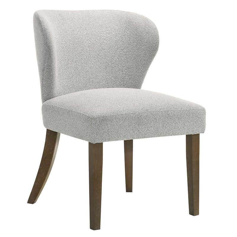 Dillon - Side Chair (Set of 2) - Gray / Walnut - R&R Furniture Gallery (Fountain Valley, CA)