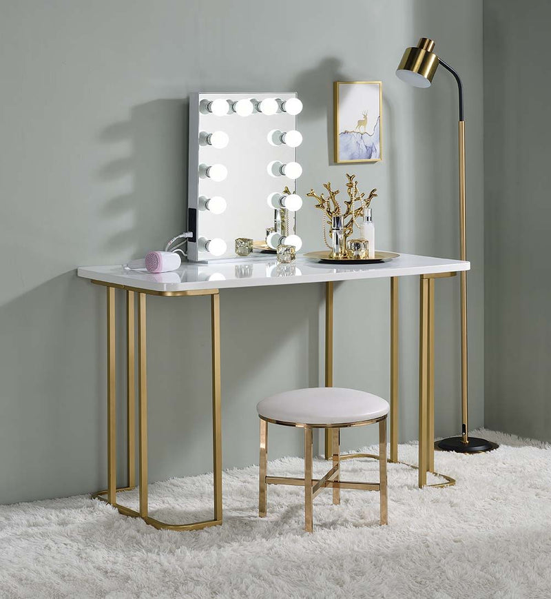 Asa - Accent Mirror - White - R&R Furniture Gallery (Fountain Valley, CA)