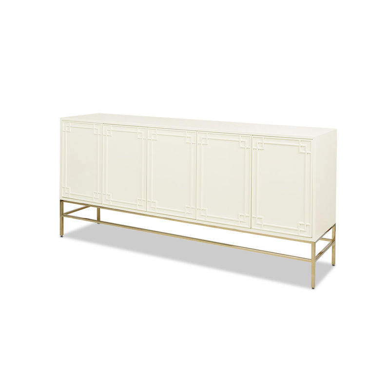 Gemini - Sideboard Storage Buffet - White Birch - R&R Furniture Gallery (Fountain Valley, CA)