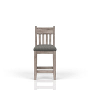 Counter Stool (Set of 2) - Gray - R&R Furniture Gallery (Fountain Valley, CA)