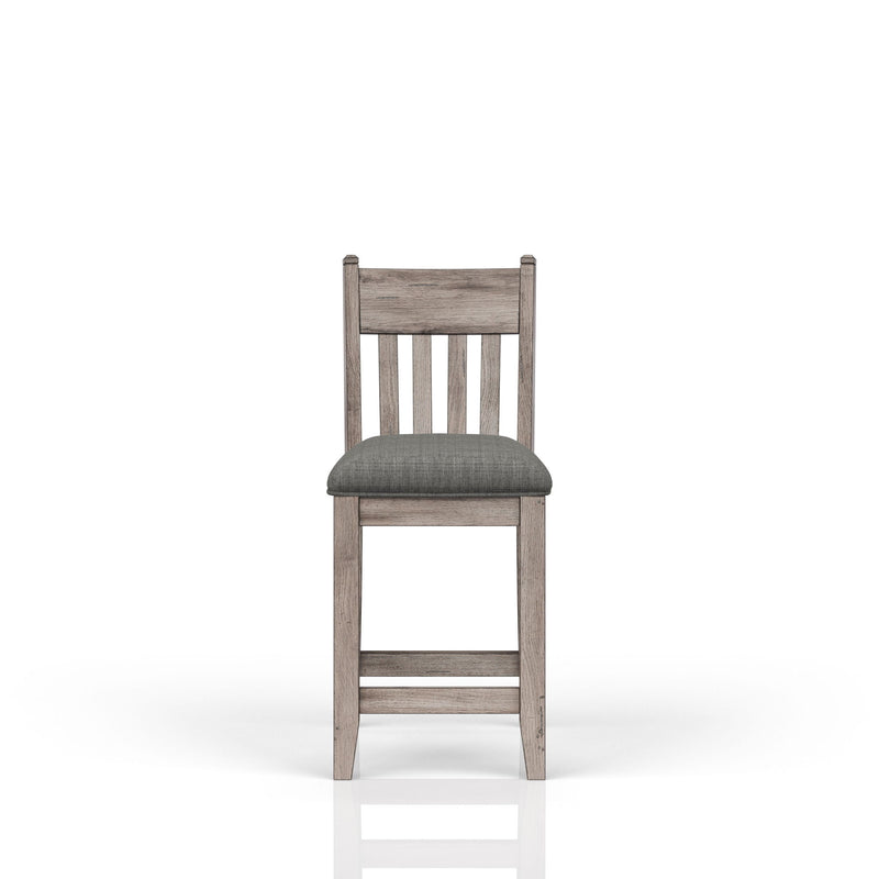 Counter Stool (Set of 2) - Gray - R&R Furniture Gallery (Fountain Valley, CA)