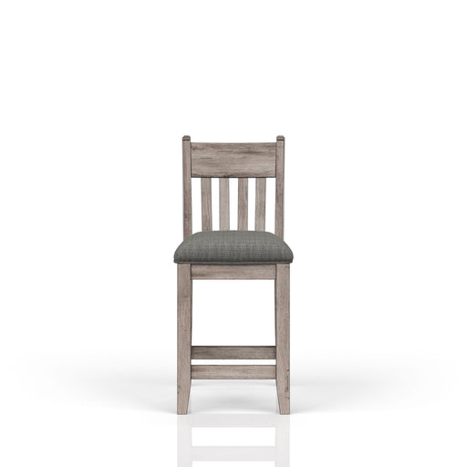 Counter Stool (Set of 2) - Gray - R&R Furniture Gallery (Fountain Valley, CA)