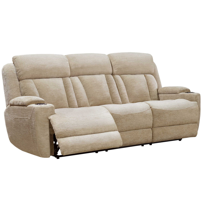 Parker Living Dalton power reclining 3-piece sofa set with plush cushions and modern design for comfortable living room seating.