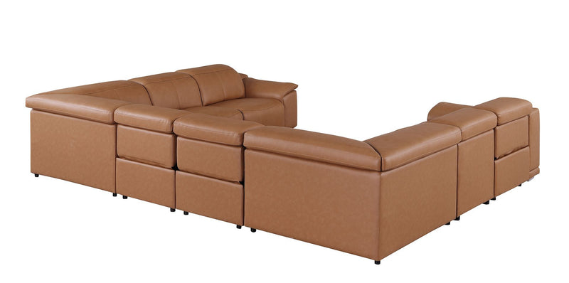 9762 - 8-Piece U-Shaped Sectional Sofa With 4 Power Recliners