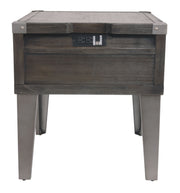 Todoe - Rectangular End Table - Dark Gray - R&R Furniture Gallery (Fountain Valley, CA)