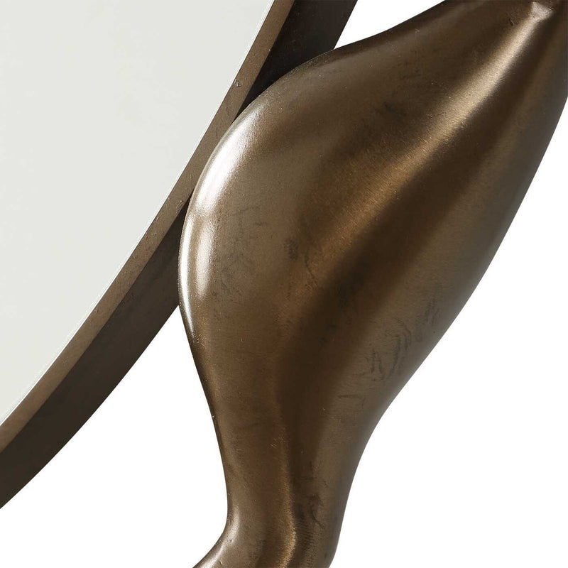 Remolino - Round Mirror - Bronze