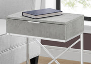 Accent Side Table, Storage Drawer, Spacious Tabletop, Contemporary & Modern - R&R Furniture Gallery (Fountain Valley, CA)