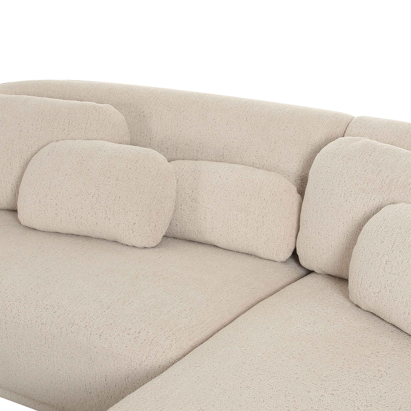 Misty - Boucle Sectional - R&R Furniture Gallery (Fountain Valley, CA)