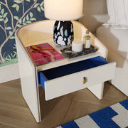 Collins - Lacquer Nightstand - R&R Furniture Gallery (Fountain Valley, CA)