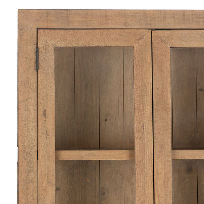 Crest - Tall Cabinet - Warm Natural - R&R Furniture Gallery (Fountain Valley, CA)