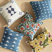 Blossom - Embroidered Daisy Wool Accent Cushion - Multi - R&R Furniture Gallery (Fountain Valley, CA)