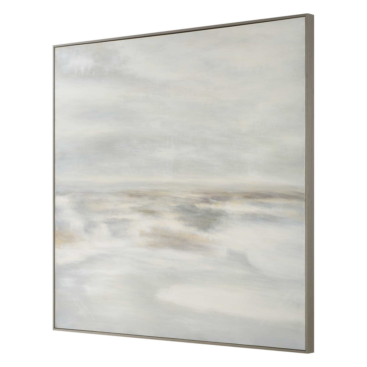 Furthest Thing - Canvas Landscape Art - Brown / Gray / White