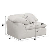 Naveen - Modular Wedge With Pillow - R&R Furniture Gallery (Fountain Valley, CA)