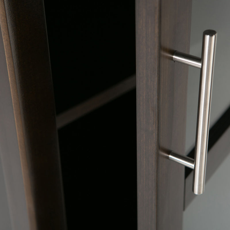 Avalon - High Storage, Wine Rack Cabinet - R&R Furniture Gallery (Fountain Valley, CA)