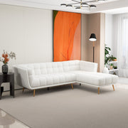 Addison - L Shape Sectional Sofa Tufted - R&R Furniture Gallery (Fountain Valley, CA)