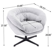 Modern Office Chair With 360 Degree Swivel - R&R Furniture Gallery (Fountain Valley, CA)