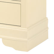 Louis Phillipe accent chest by Glory Furniture, featuring wooden finish with drawer storage and elegant design.