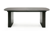 Calhoun - Modern Smoked Oak Extendable Dining Table