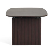 Calhoun - Modern Smoked Oak Extendable Dining Table — view 4
