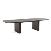 Calhoun - Modern Smoked Oak Extendable Dining Table — view 5