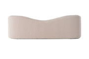 Calico - Contemporary Beige Pebble Fabric 4-Seat Sofa — view 3