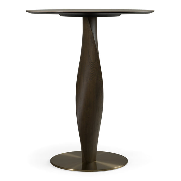 Calvary - Mid-Century Modern Ceramic + Grey Ash Bar Table