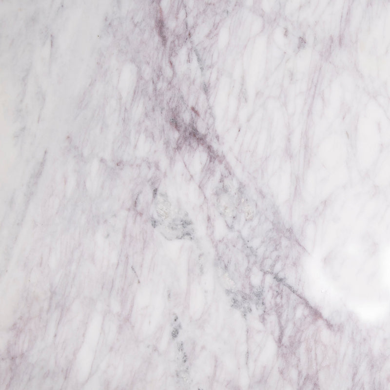 Cambridge White Marble & Mango TV Stand — view 5
