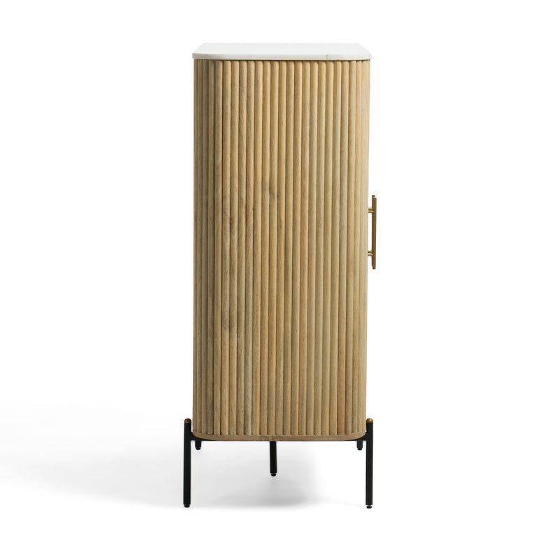 Cambridge White Marble & Mango Tall Buffet — view 2