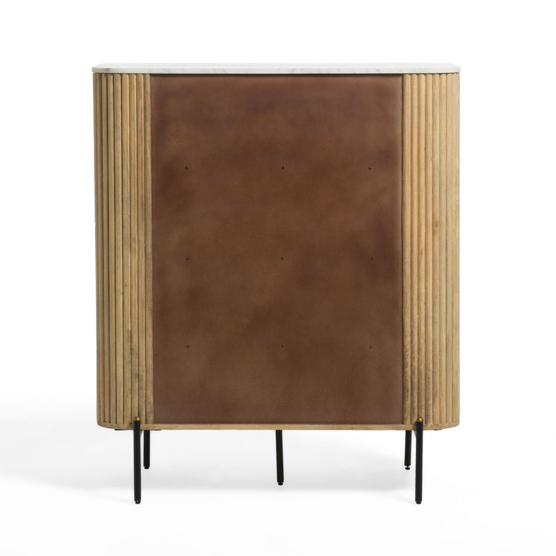 Cambridge White Marble & Mango Tall Buffet — view 3