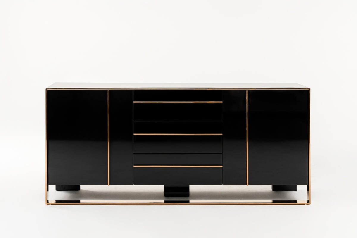Cartier Modern Black & Rosegold Buffet — view 2