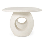 Carville - Modern Terrazzo Concrete Oval Dining Table — view 2