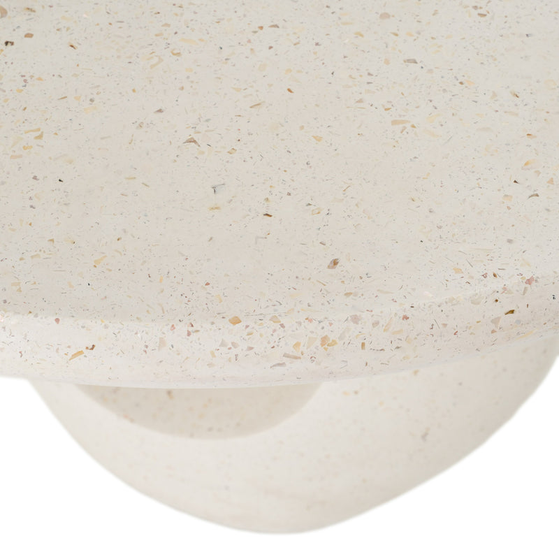 Carville - Modern Terrazzo Concrete Oval Dining Table — view 4