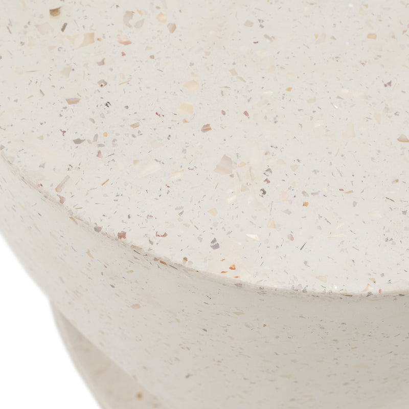 Carville - Modern Terrazzo Concrete Dining Stool — view 4