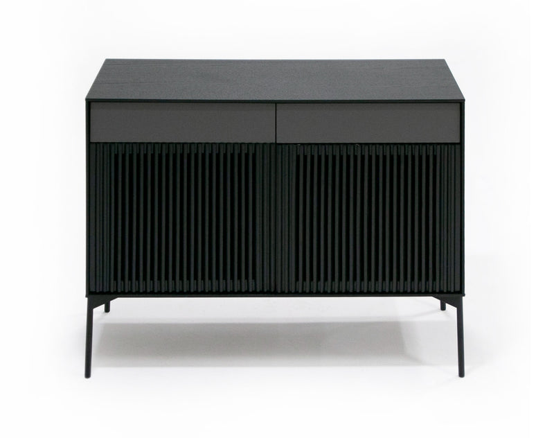 Casper Modern Mid Century Black Oak Buffet