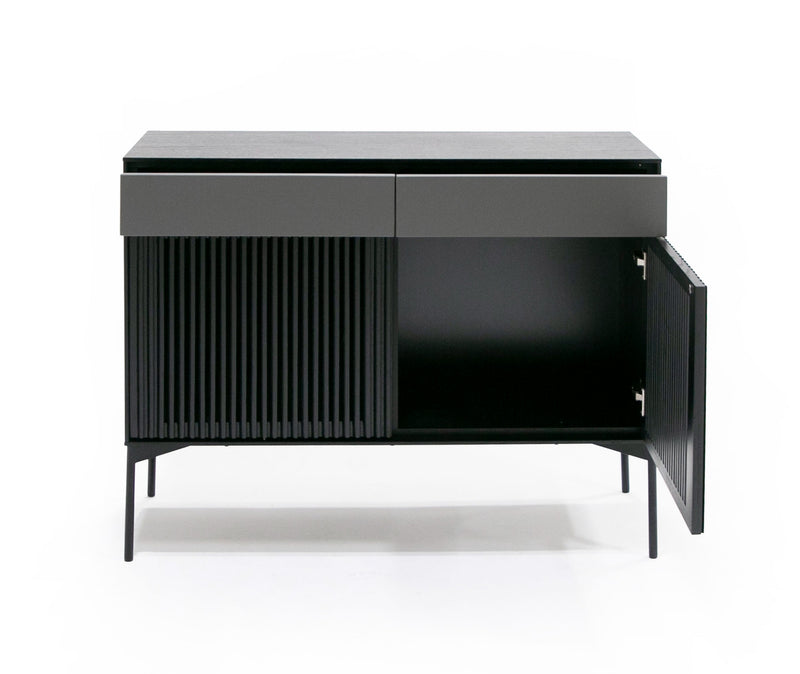Casper Modern Mid Century Black Oak Buffet — view 3