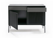 Casper Modern Mid Century Black Oak Buffet — view 5