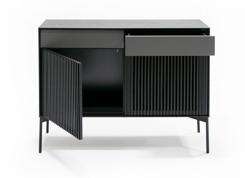 Casper Modern Mid Century Black Oak Buffet — view 5