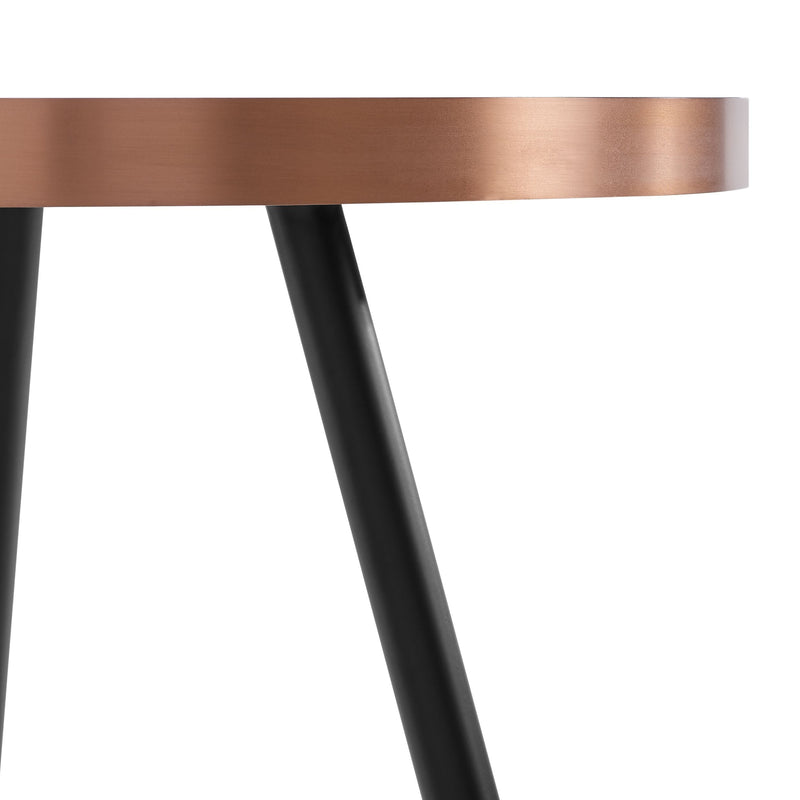 Cayson - Modern Black Ceramic Coffee Table — view 3